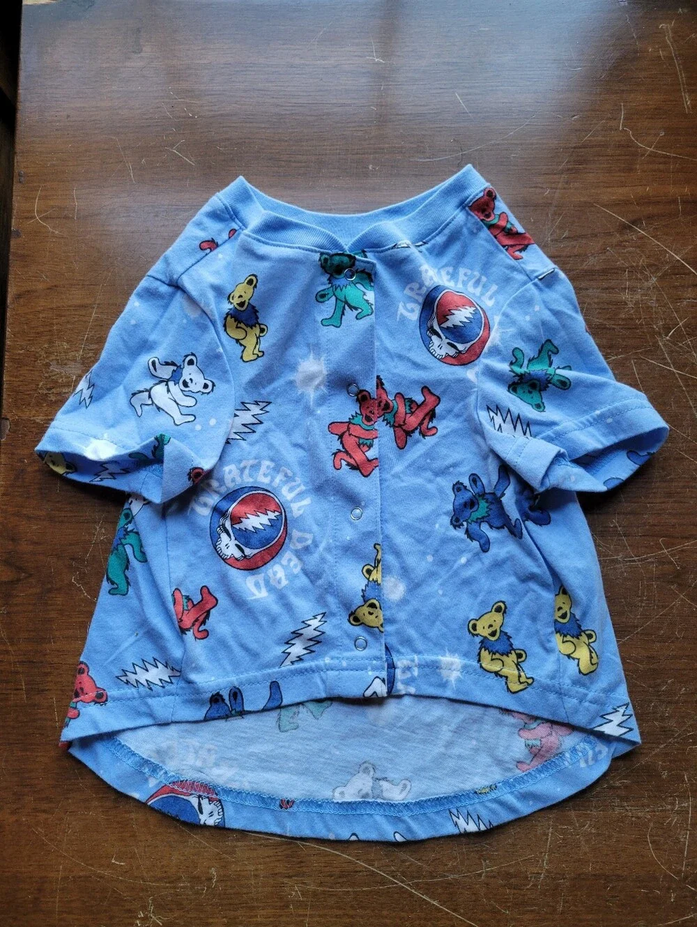 Grateful Dead Pet Shirt Size Medium 22-24